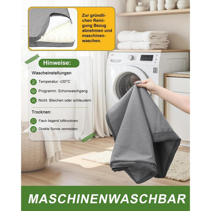 Orthopädisches Hundebett Groß, Wasserdicht Grau – Komfort & Halt