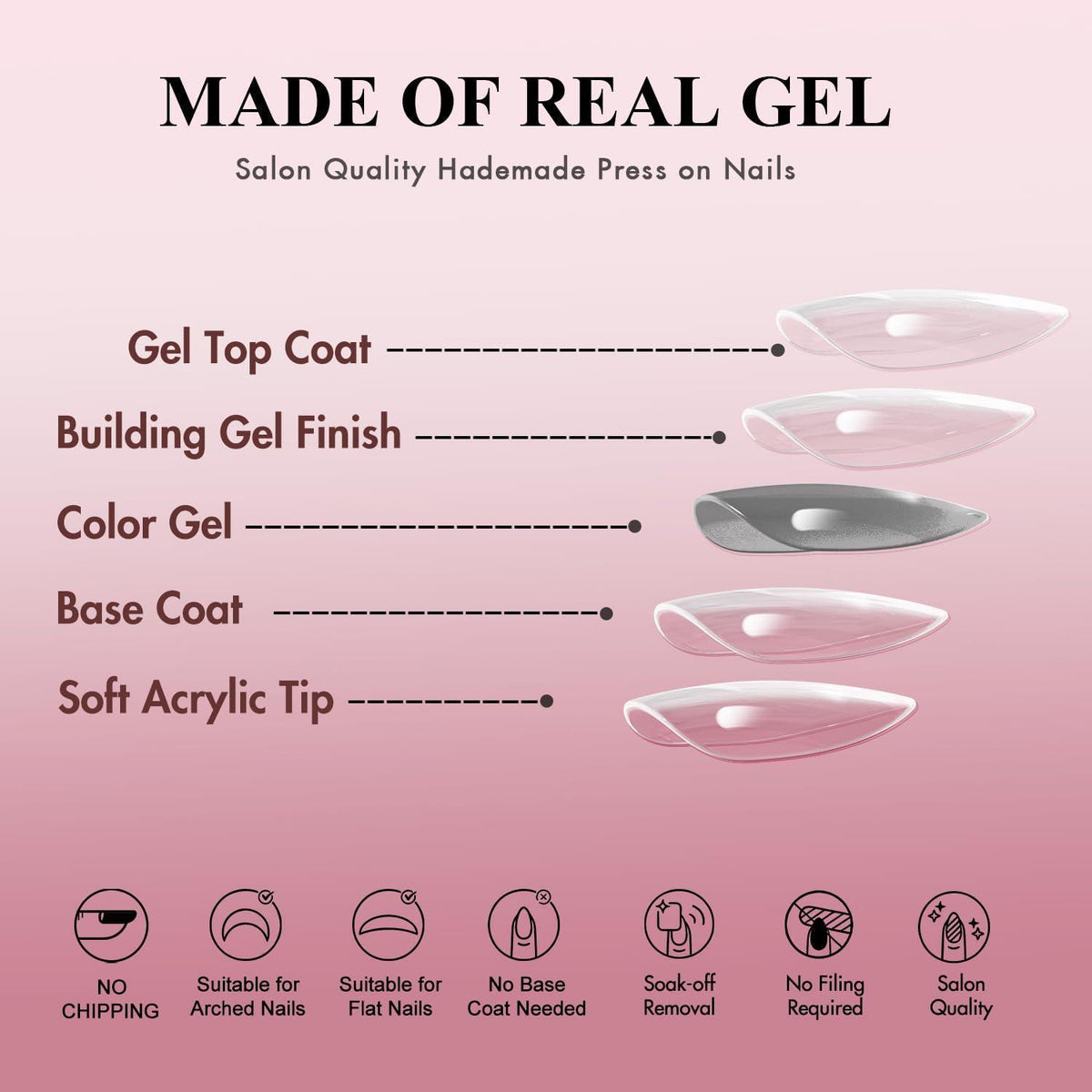 Lange Cat Eye Press on Nails – Rot Schwarz Glitzer Nägel zum Aufkleben