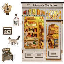 DIY Buchregal "The Scholar's Bookstore" – Modellbausatz
