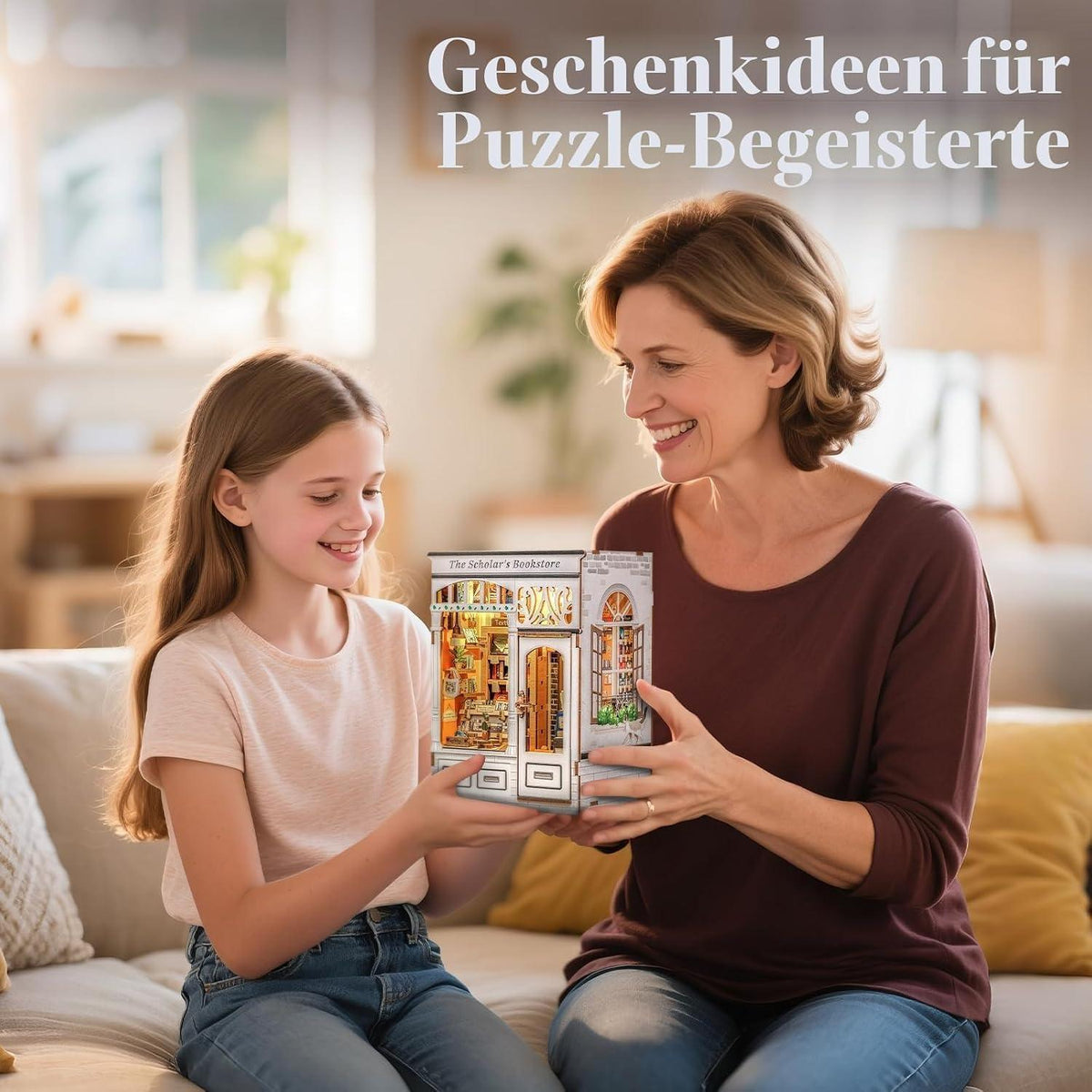 DIY Buchregal "The Scholar's Bookstore" – Modellbausatz