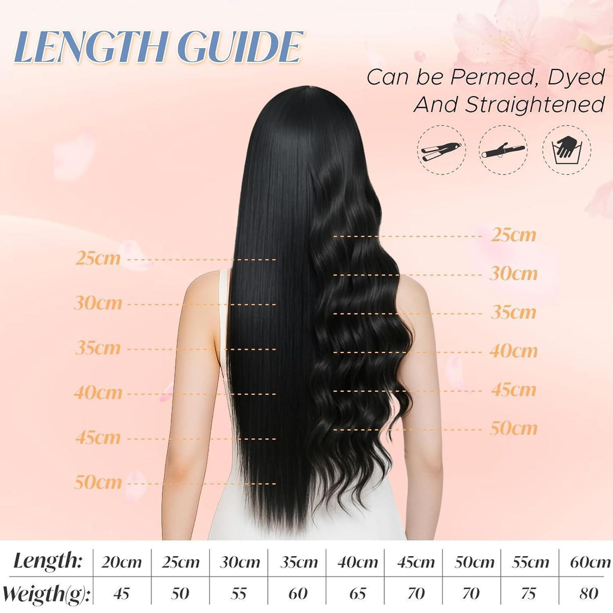 Echthaar Clip-Ins Platinblond 35cm - Remy Haarverlängerung