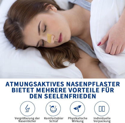 60x Nasenpflaster Anti-Schnarch Strips Nasal Strips Schnarchen