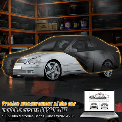 Autoabdeckung Wasserdicht Mercedes C-Class W202/W203 1993-2006