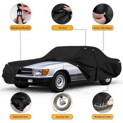 Wasserdichte Autoabdeckung für Mercedes SL-Class 1981-2002
