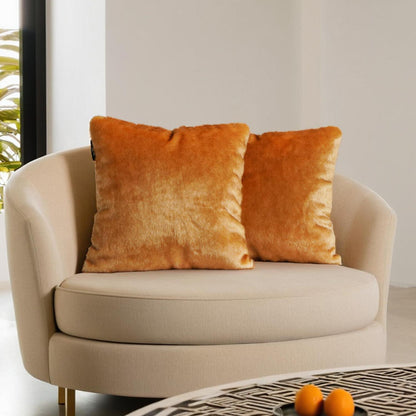 Flauschige Kissenbezüge 45x45 cm - 2er Set für Sofa & Bett