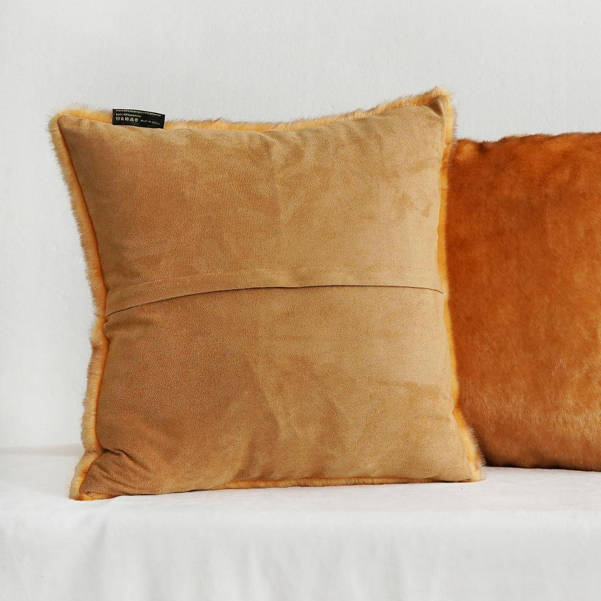 Flauschige Kissenbezüge 45x45 cm - 2er Set für Sofa & Bett