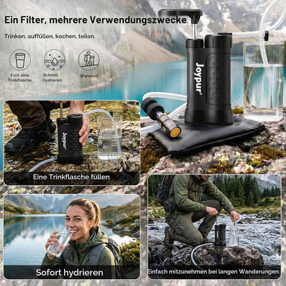 Outdoor Wasserfilter – 5-Stufen UF Membran – 0.01μm