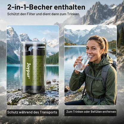 Wasserfilter Outdoor – 5-Stufen UF-Membran, 0.01μm