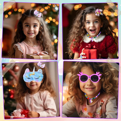 Adventskalender Mädchen 2026: Einhorn Überraschungen mit Schmuck & Haarschmuck