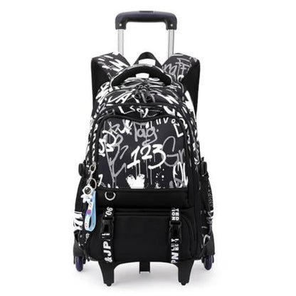Schulrucksack mit Rollen für Kinder – Trolley Schultasche