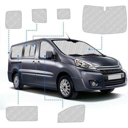 Thermomatte Citroen Dispatch 2006-2016 LWB – Sonnenschutz & Isolierung