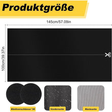 Verdunkelungsrollo ohne Bohren für Fenster, 100% Abdunkelung, 100x145cm