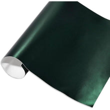 Dunkelgrüne Matt Metallic Autofolie mit Luftkanälen (3M x 152cm)