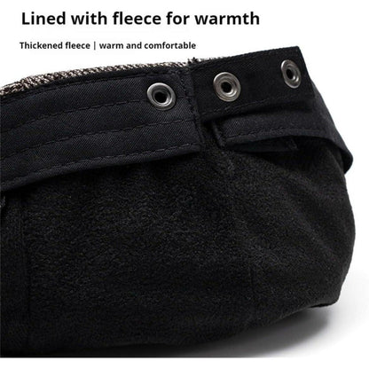 Herren Schiebermütze Winter - Dunkelgrau, Flat Cap Newsboy