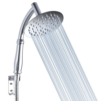 Regenduschkopf mit Handbrause – Edelstahl, Chrom, Hochdruck
