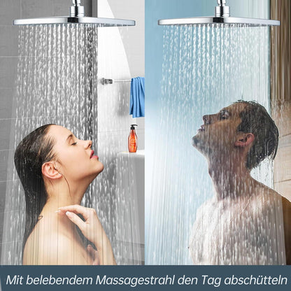 12 Zoll Regendusche mit Anti-Kalk-Düsen & Wassersparend
