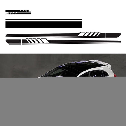 Racing Streifen Auto Aufkleber Set – 5 Stück Vinyl Dekoration