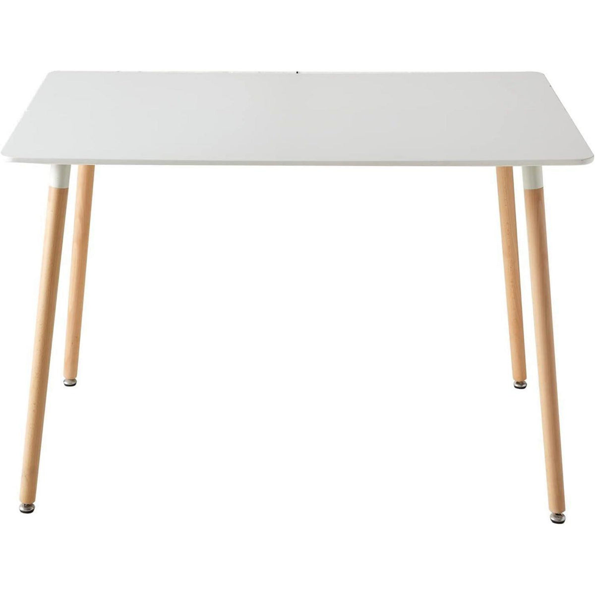 Esszimmer-Set Holz mit 6 Mintgrün Stühlen