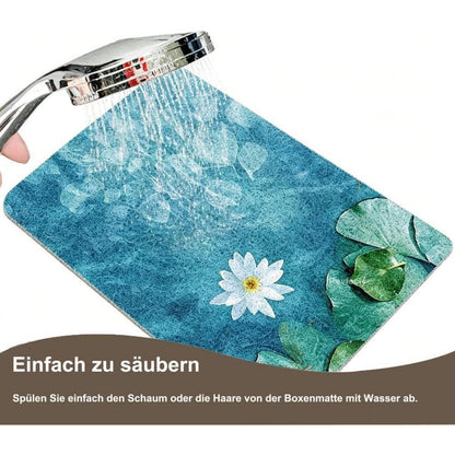 Rutschmatte Dusche 130x130 cm – Antirutsch, Modern & Ablaufloch
