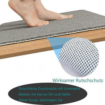 Rutschfeste Duschmatte 130x130 cm – Modern & Komfortabel