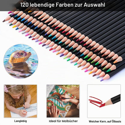 145-teiliges Zeichenset mit Skizzenbuch – Künstlerbedarf für Anfänger & Profis