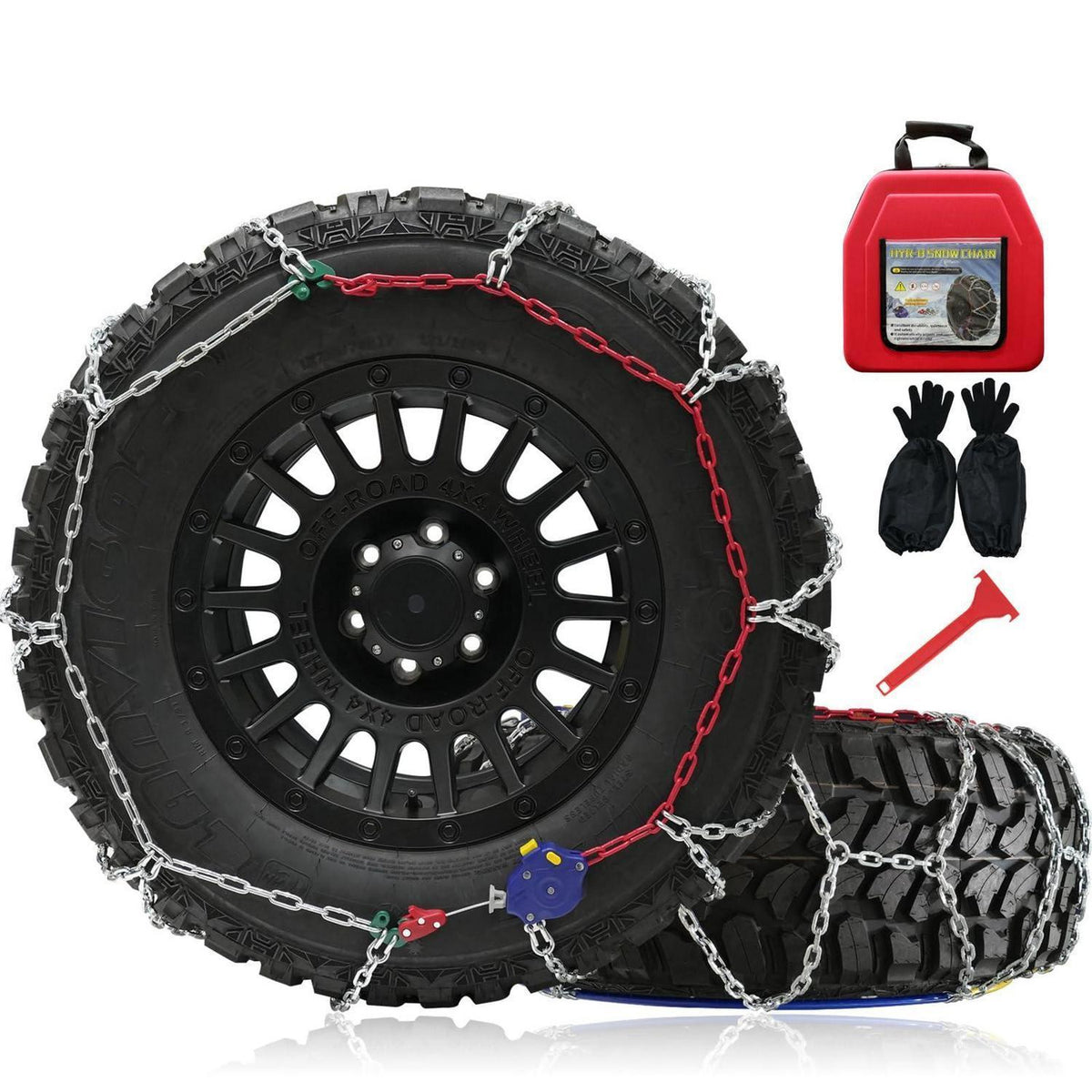 Automatische Schneeketten für Pickup & SUV – 12mm, EN 16662