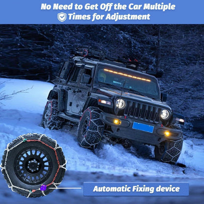 Automatische Schneeketten für Pickup & SUV – 12mm, EN 16662