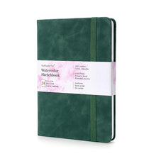 Aquarell Skizzenbuch 19x13 cm, 24 Blatt, 300g Baumwolle