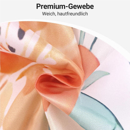 Duschvorhang Rosa Blumen Vogel 180x200 cm Textil Wasserabweisend
