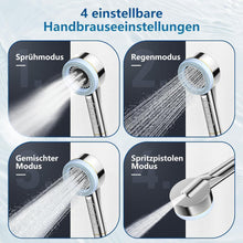 Wassersparender Duschkopf mit Filter & Hochdruck Handbrause