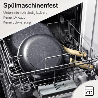 18-teiliges Kochgeschirr-Set mit Antihaftbeschichtung