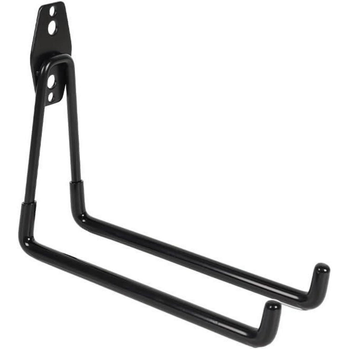 12er Pack Garagenhaken für Werkzeug, Fahrrad & Leiter (Schwarz)