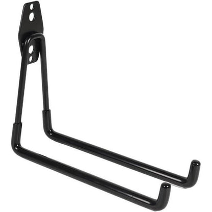 12er Pack Garagenhaken für Werkzeug, Fahrrad & Leiter (Schwarz)