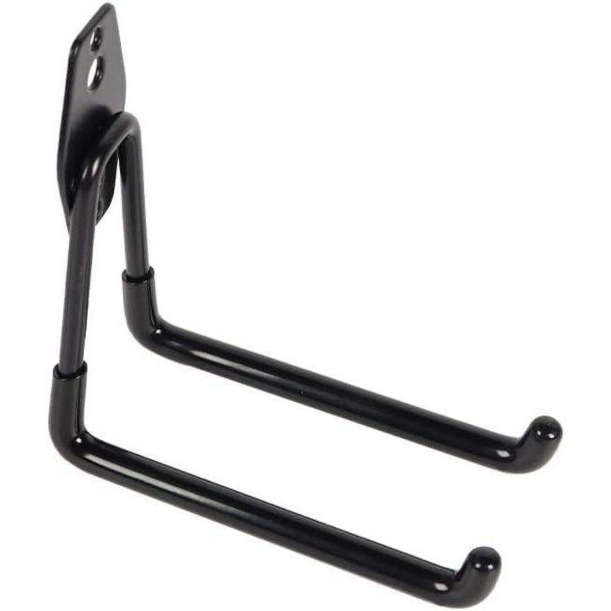 12er Pack Garagenhaken für Werkzeug, Fahrrad & Leiter (Schwarz)