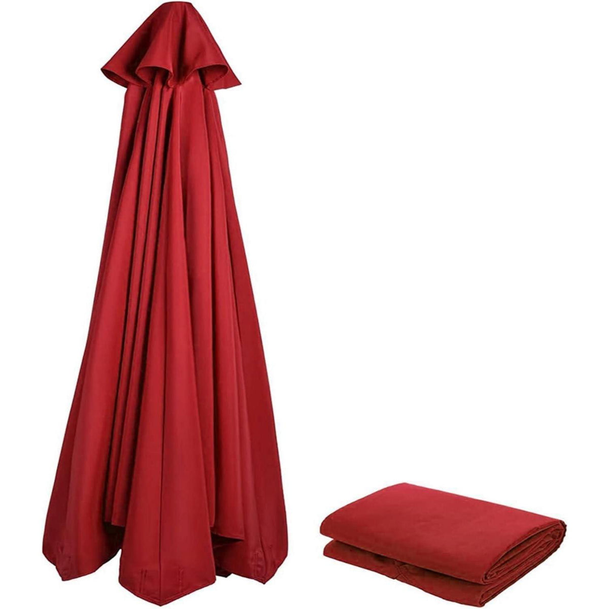 Sonnenschirm Ersatzbezug 230cm 6 Streben Beige/Khaki UV Schutz