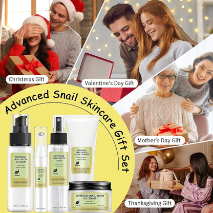 Schneckenmucin Hautpflege Set Anti-Falten & Reparatur