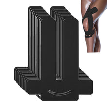 Vorgeschnittenes Kinesiotape für Knie – 10er Pack für Schmerzlinderung