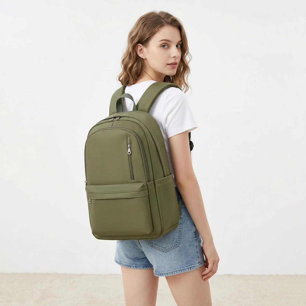 Faltbarer Nylon Rucksack – Groß, Leicht & Modisch für Alltag & Reisen