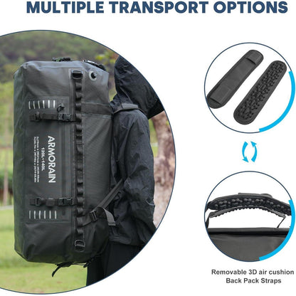 Wasserdichte Reisetasche 120-140L für Motorrad, Auto & Boot