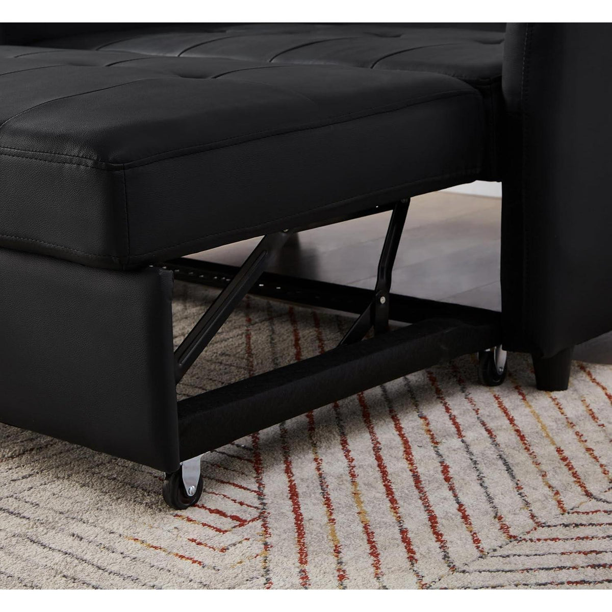 Multifunktionales Sofabett mit Schlaffunktion & verstellbarer Rückenlehne