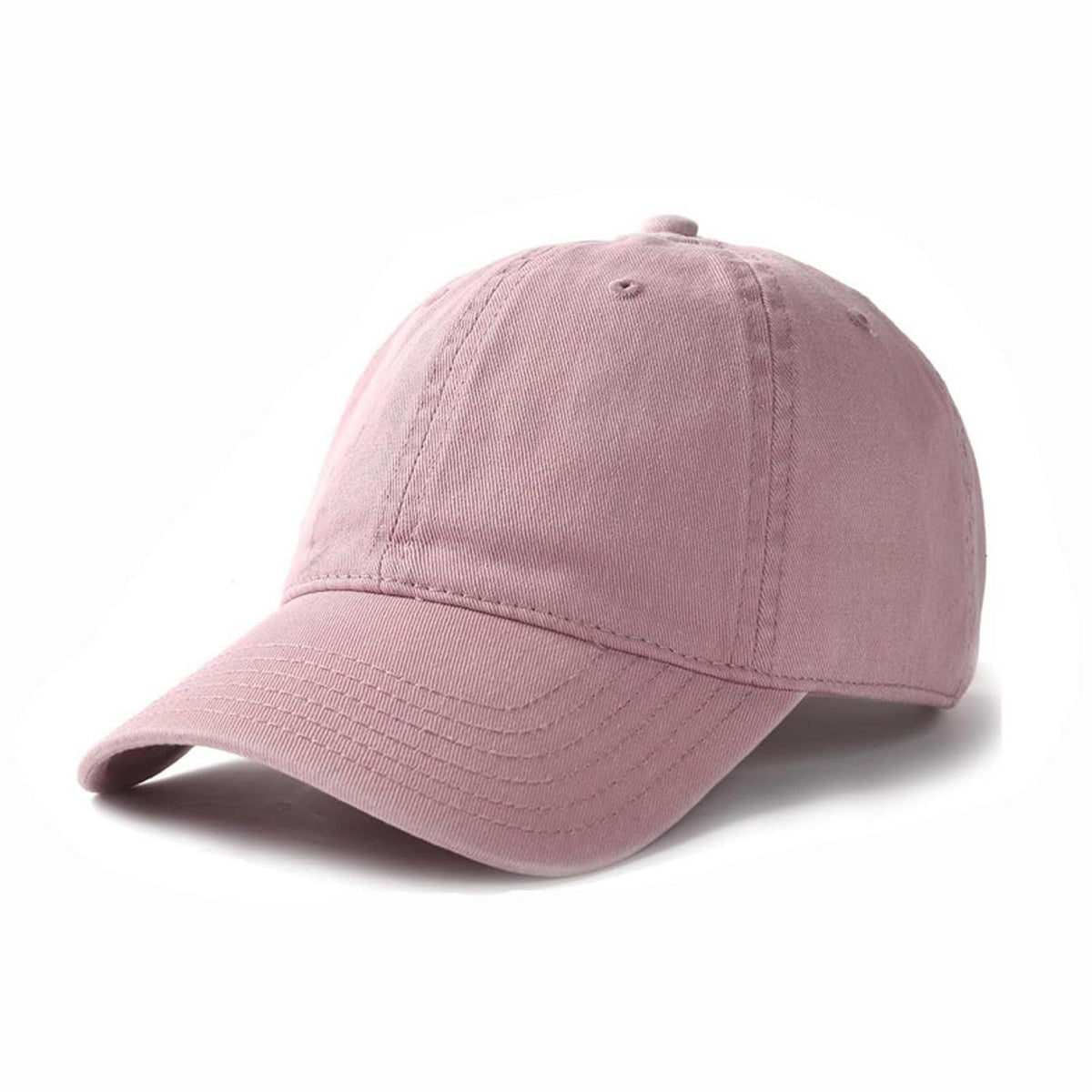 Vintage Baseball Cap Baumwolle Rosa – Unisex Retro Basecap