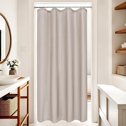 Duschvorhang Sandfarben 100x200 cm – Wasserdicht & Schnelltrocknend