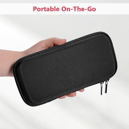 Federmäppchen Groß Schwarz | Stoßfest & Praktisch