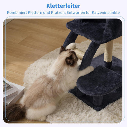 Kratzbaum Katzenbaum 75cm mit Höhle & Hängematte