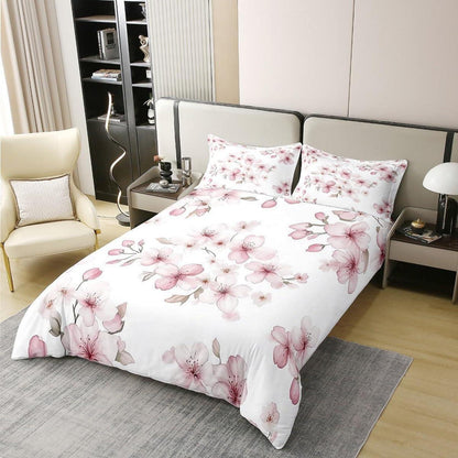 Sakura Baumwoll Bettwäsche Set Japanischer Stil 220x240