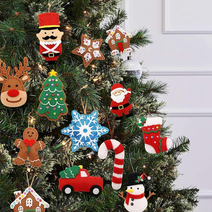 Nähset Weihnachten für Kinder – 12teilig mit Zubehör