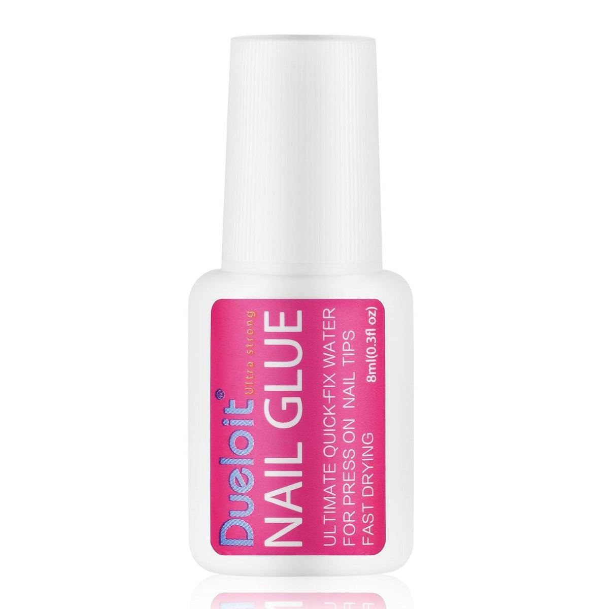 Extra Stark Nagelkleber 8ml – Schnelltrocknend für Kunstnägel & Tips