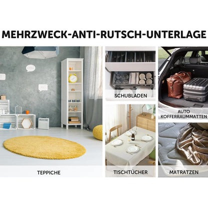 Rund Teppich Antirutschmatte 110cm – Rutschfest & Vielseitig