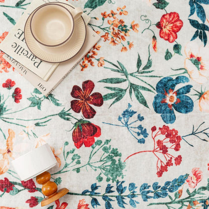 Läufer Flur Teppich 80x300cm Beige Waschbar – Rutschfest & Modern