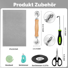 Fliegengitter Reparatur Set Fenster 300x120cm Grau